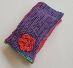 Crochet Diaper and Wipes Pouch