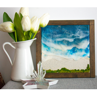 Resin 3D Beach Art