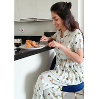 Breakfast Peplum PJ Set