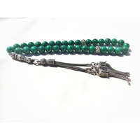 Malachite Rosary 8mm AAA Congo Malachite
