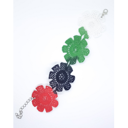 UAE National Day Crochet Bracelet