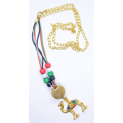 UAE National Day Gold Plated Camel Necklace