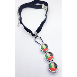 UAE National day 3 Circular Flags Necklace
