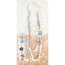 Crochet Denim Bracelet