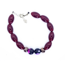 Purple Murano Bracelet