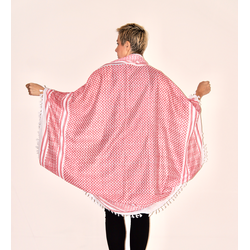Kimono Cover-Ups (Red/White)