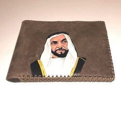 Hand-painted DIRHAM BY-FOLD