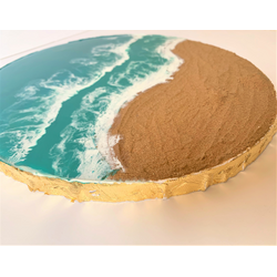 Resin Art Beach Themed Wall Art