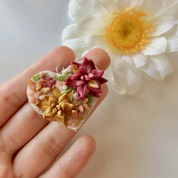 Handmade Polymer Clay Flower Earrings