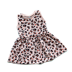 Pink Lynx Dots Dress