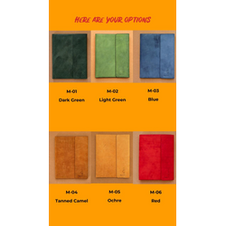 Mnawarah Portfolio; Handmade Camel Leather