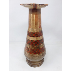 Wood Turning Segmented Vase