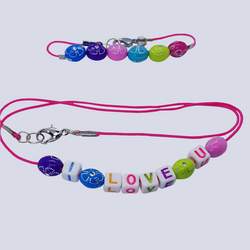 Alphabet Beads Bracelet