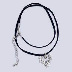 Alloy Hearts Necklace