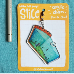 Slice - Acrylic Charm