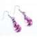 Purple Murano Earrings
