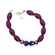Purple Murano Bracelet
