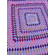 Multi pastel crochet blanket