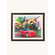 Framed Canvas Painting Sports Car and Villa