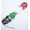 UAE National Day Crochet Hearts and Leaves Bracelet