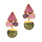 Labradorite, Monalisa stone Earrings